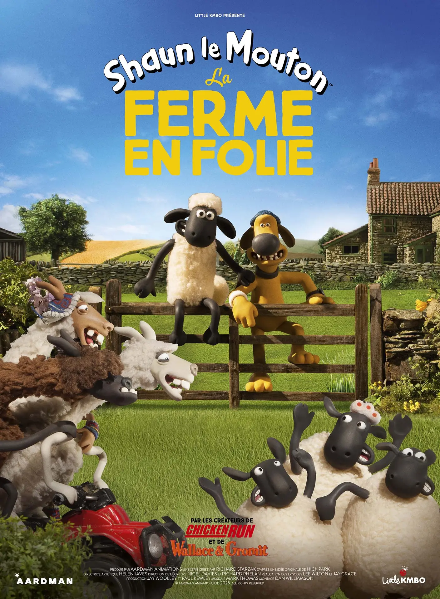 Shaun le mouton, la ferme en folie (affiche)