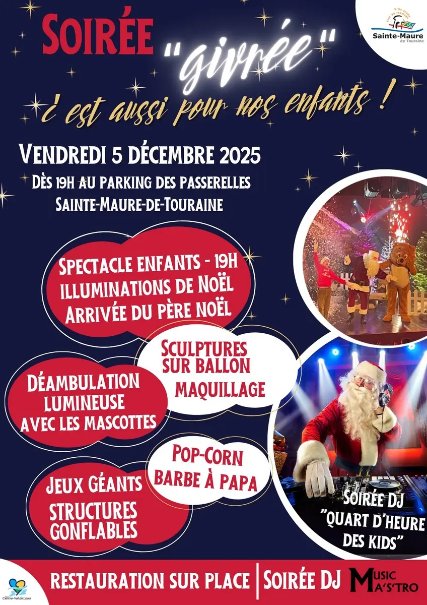Soirée givrée Sainte-Maure de Touraine 5 décembre 2025