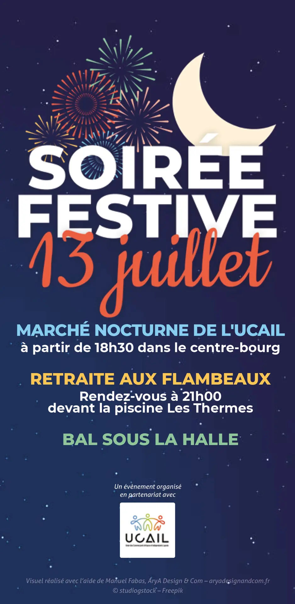 Soirée festive du 13 juillet