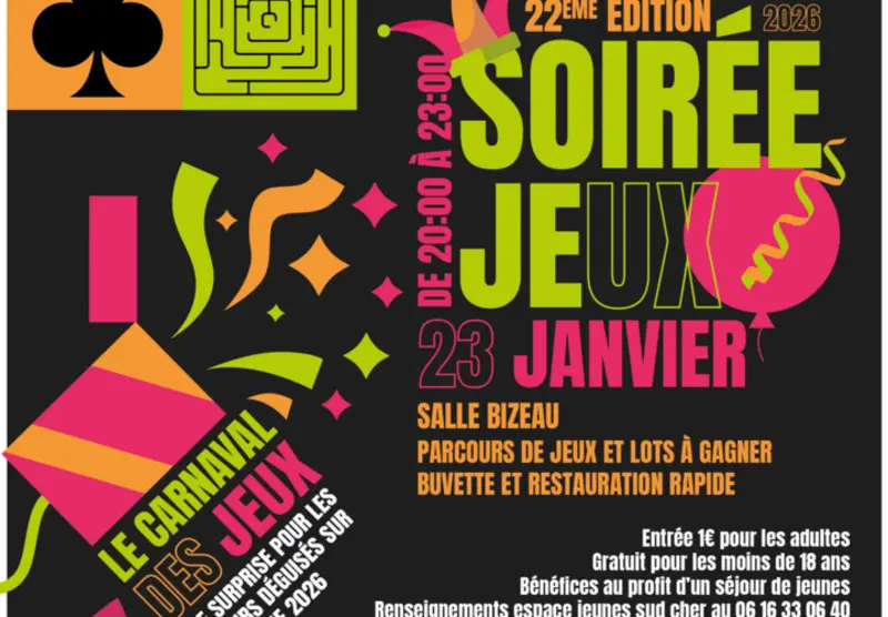 Soirée jeux Véretz