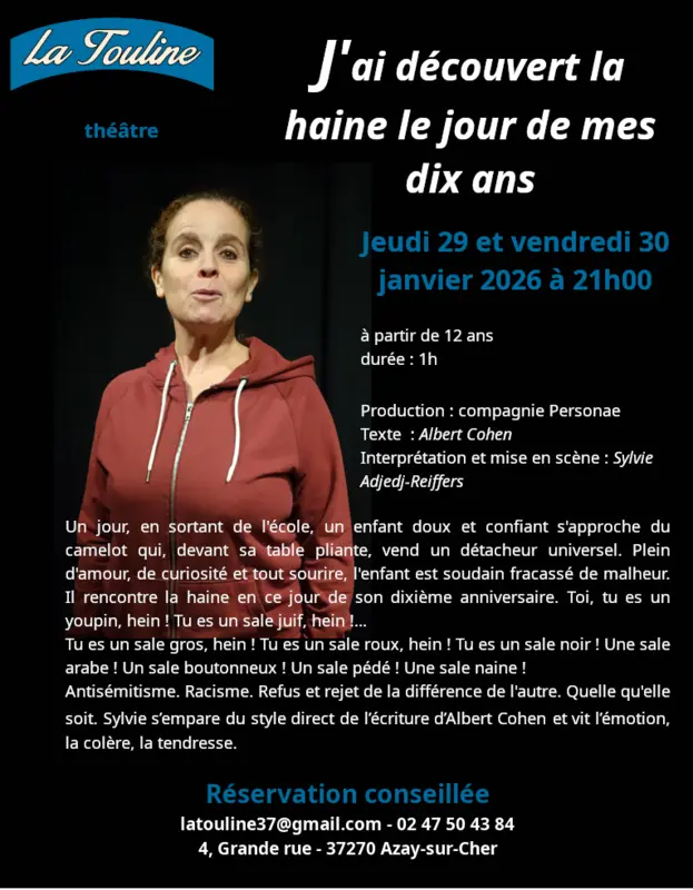 Spectacle la Touline Azay-sur-Cher