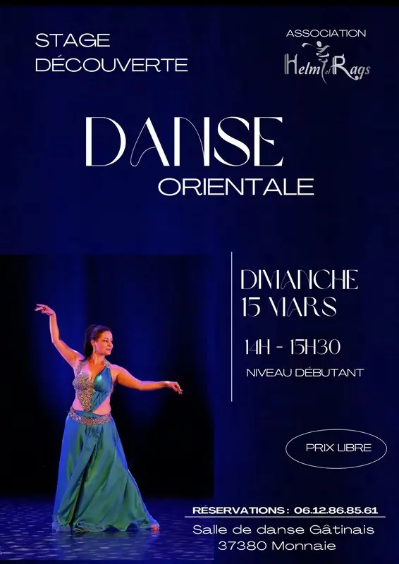 Stage de danse orientale à Monnaie