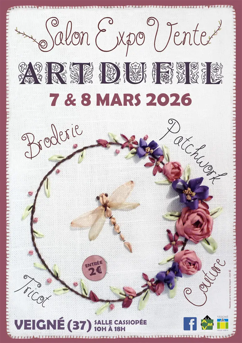 TVI - 7 & 08.03 - Veigné - Salon art du fil