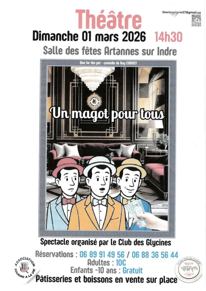 TVI - 01.03 - Artannes - Théâtre Un magot pour tous