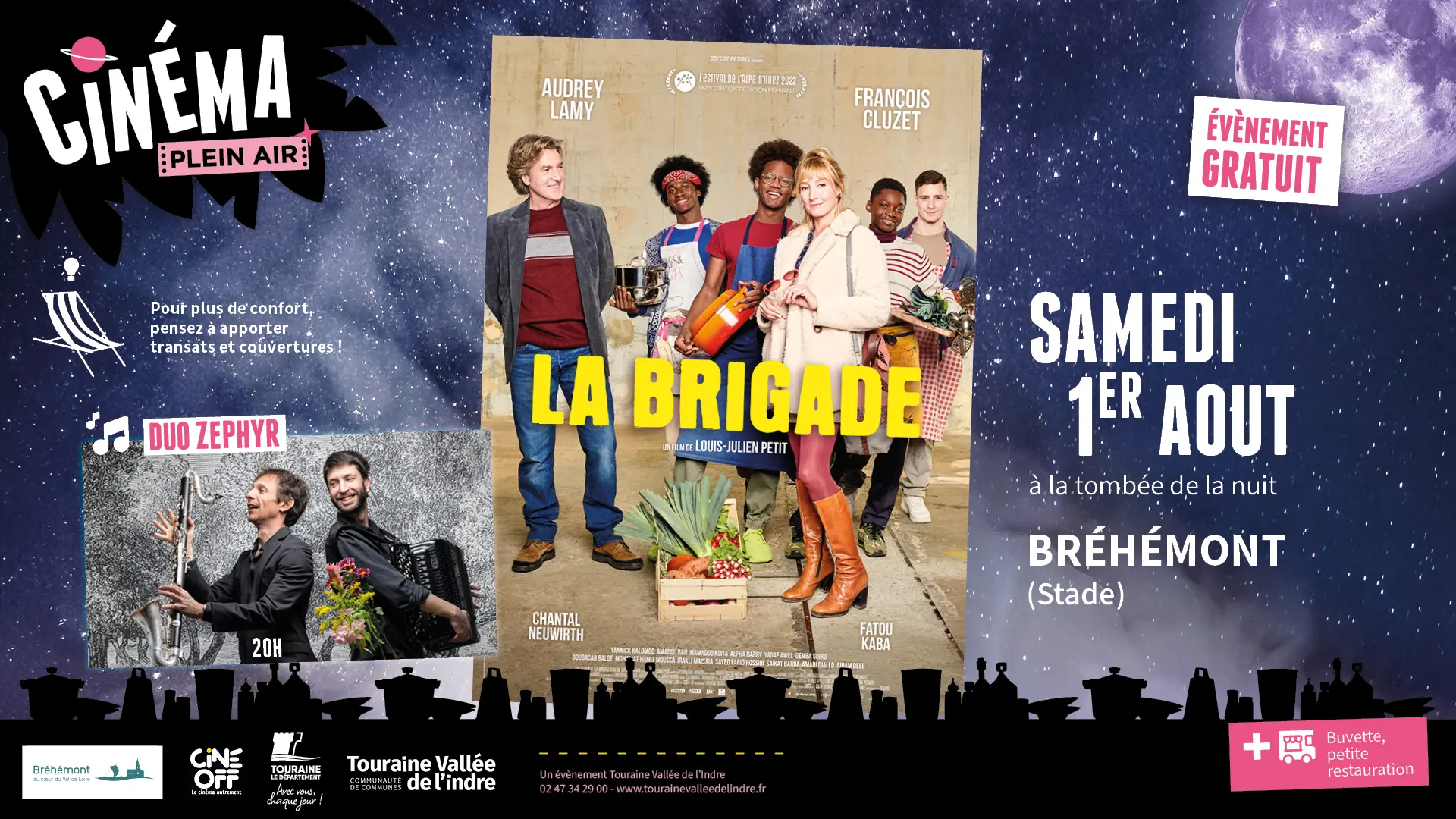 TVI - 01.08 - Bréhémont - Ciné plein air