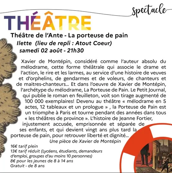 TVI - 02.08 Montbazon Théâtre de l'Ante
