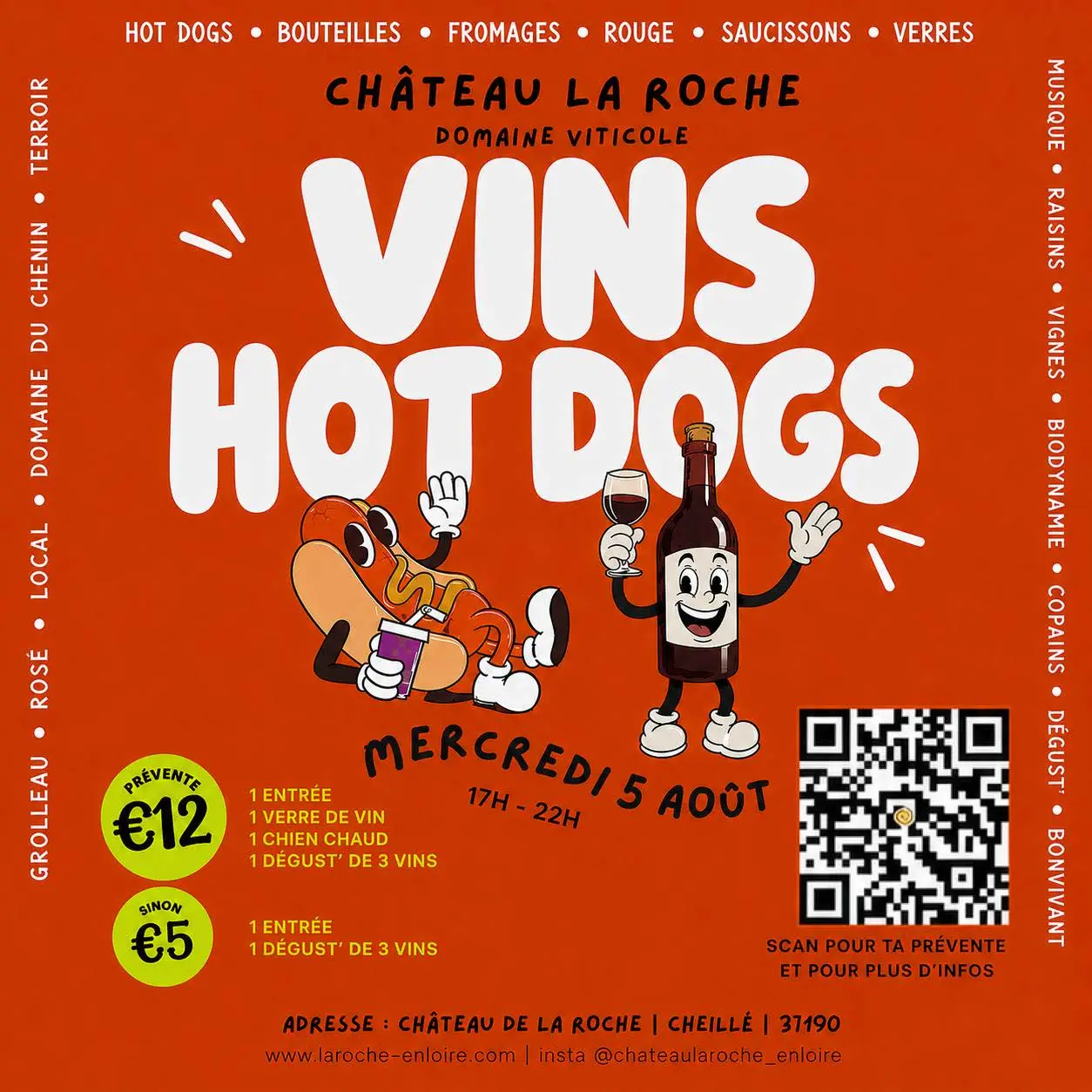 TVI - 05.08 - Cheillé - Vins Hot dogs