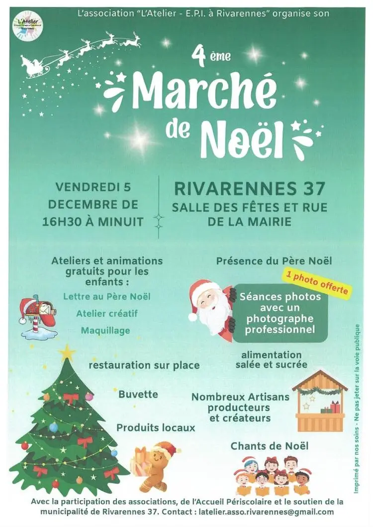 TVI - 05.12 - Rivarennes - Marché de Noël
