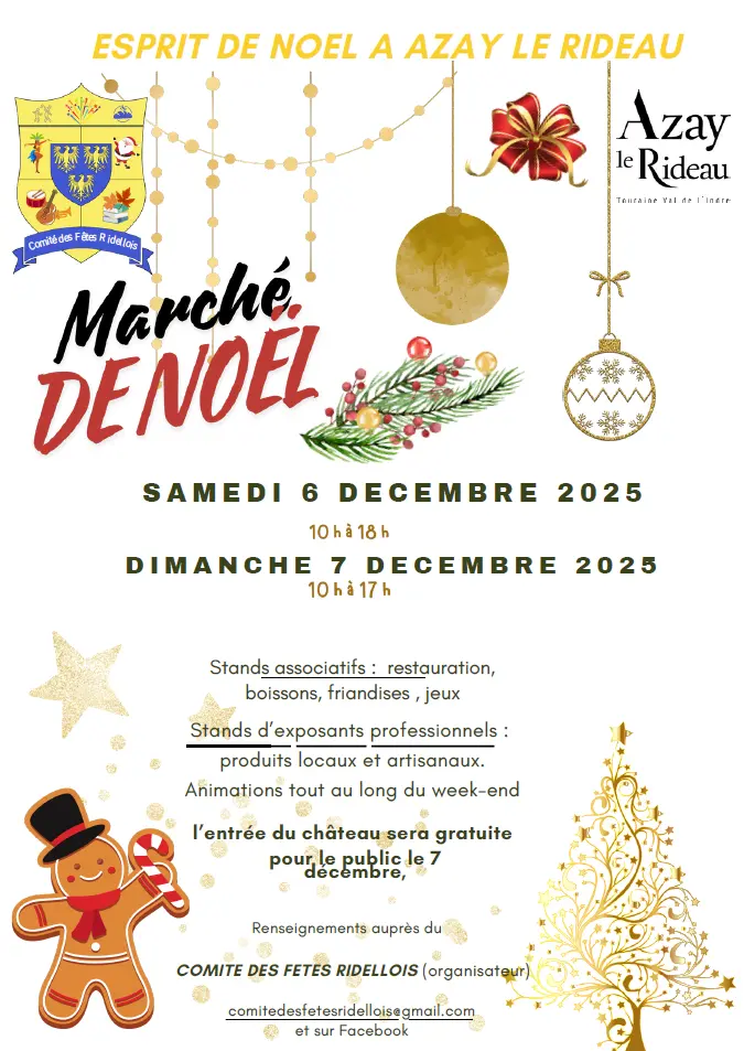 TVI - 06-07.12 - Azay-le-Rideau - Marché de Noël