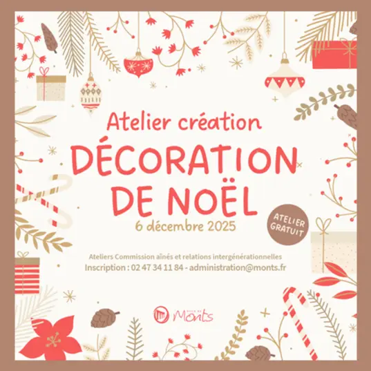 TVI - 06.12 - Monts - Atelier déco de noel