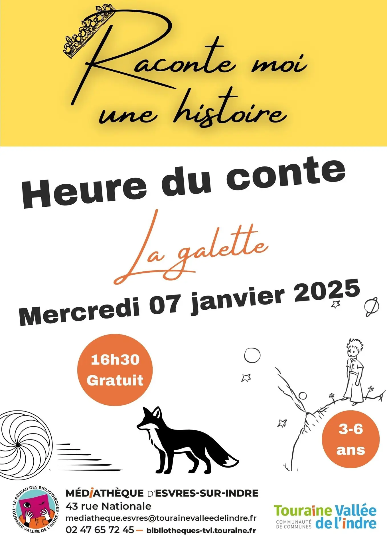 TVI - 07.01 - Esvres - Raconte moi une histoire