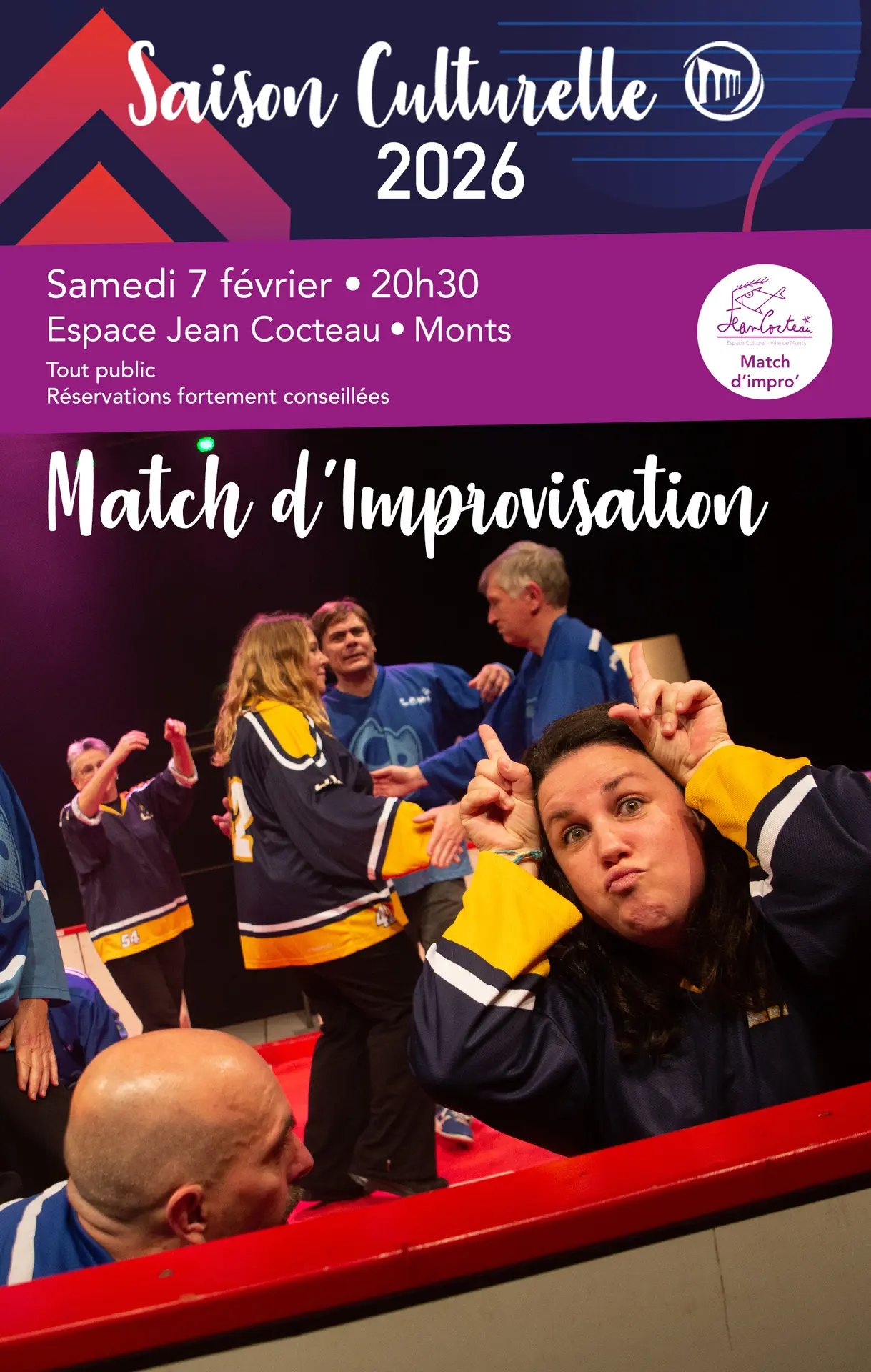 TVI - 07.02 - Monts - Match d'impro