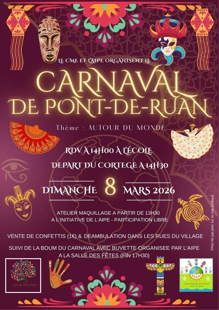TVI - 08.03 - Pont-de-Ruan - Carnaval