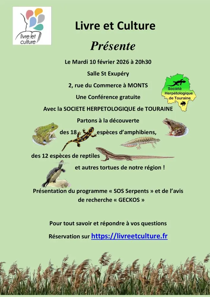 TVI - 10.02 - Monts - Conférence reptiles