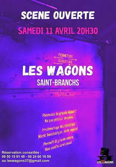 TVI - 11.04 - Saint-Branchs - Scène ouverte