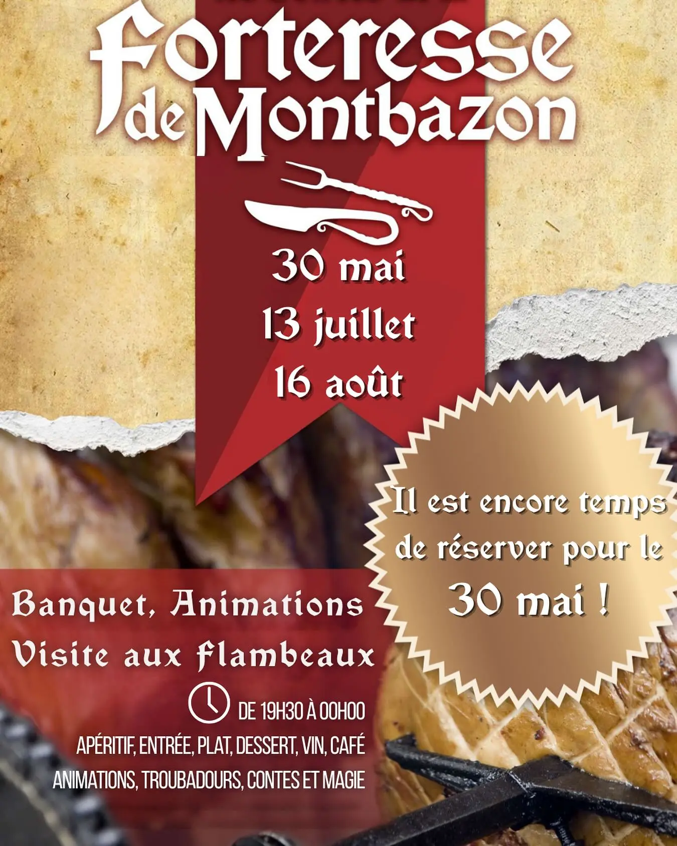 TVI - 13.07 Montbazon Banquet Forteresse