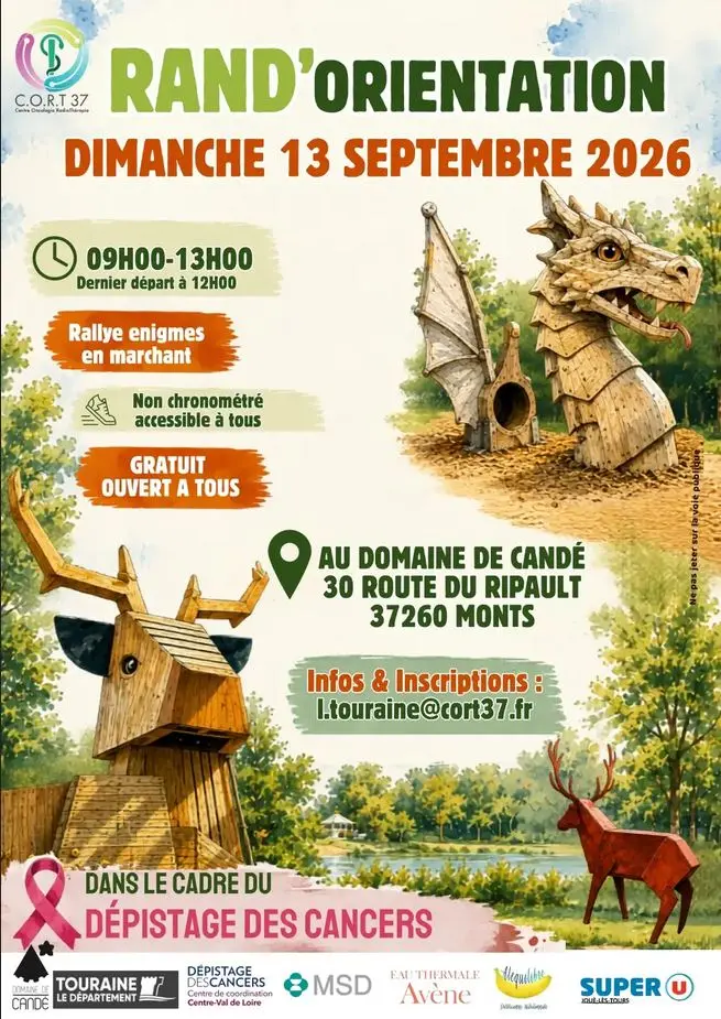 TVI - 13.09 - MONTS - Rand'orientation Dom. Candé