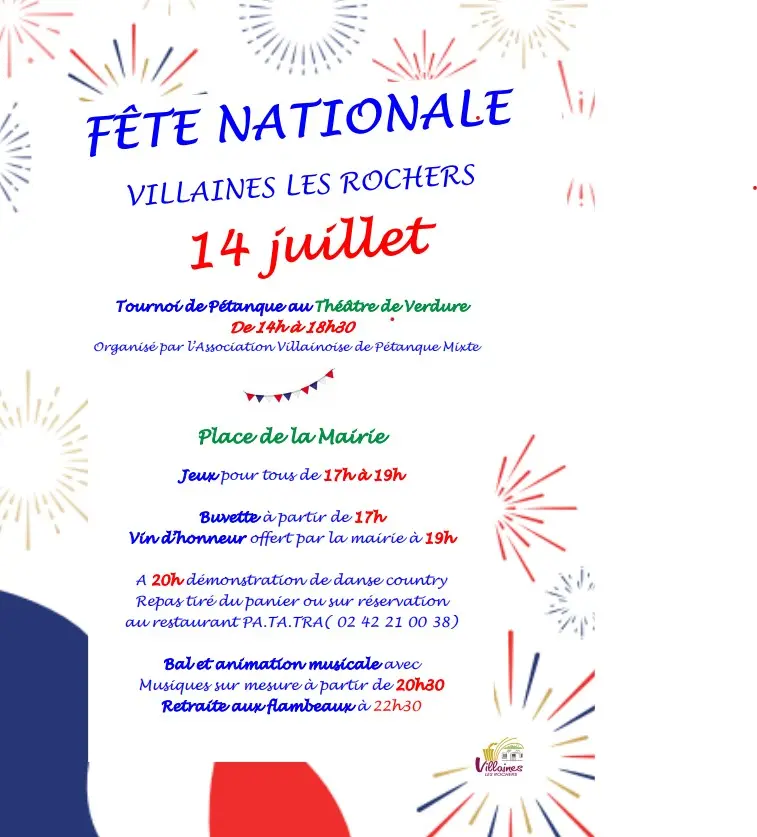 TVI - 14.07 Villaines-les-R. Fête Nationale