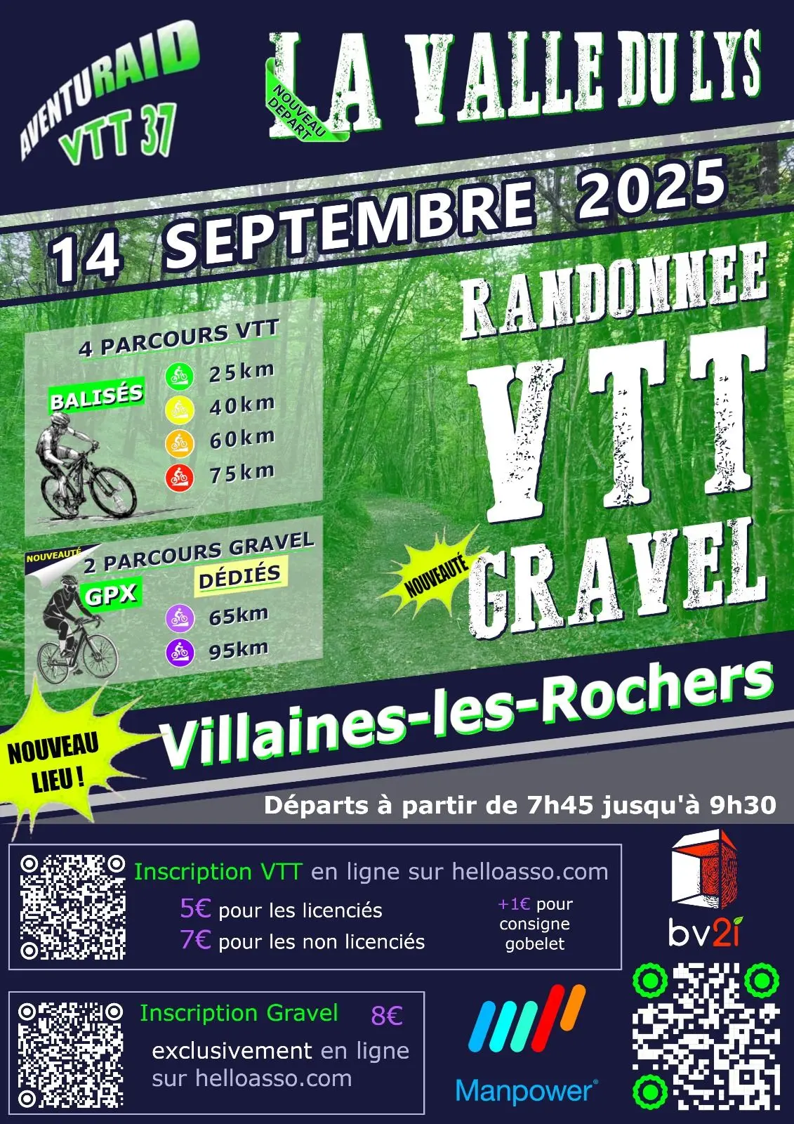 TVI - 14.09 Villaines-les-R. Rando VTT