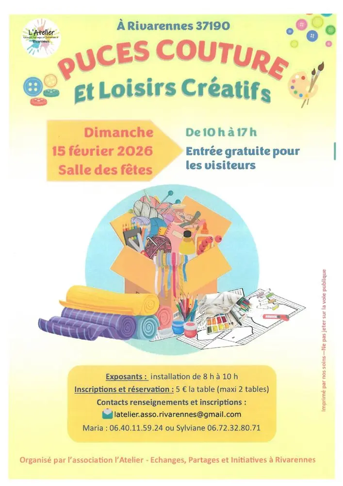 TVI - 15.02 - Rivarennes - Puces coutures