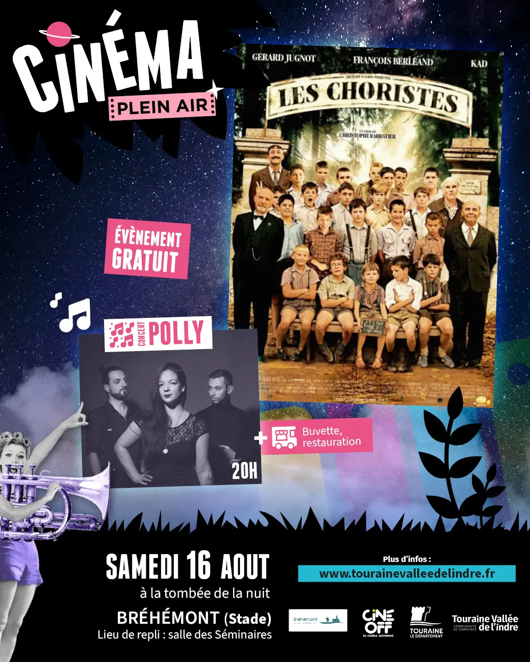 TVI - 16.08 Bréhémont Cinéma en plein air