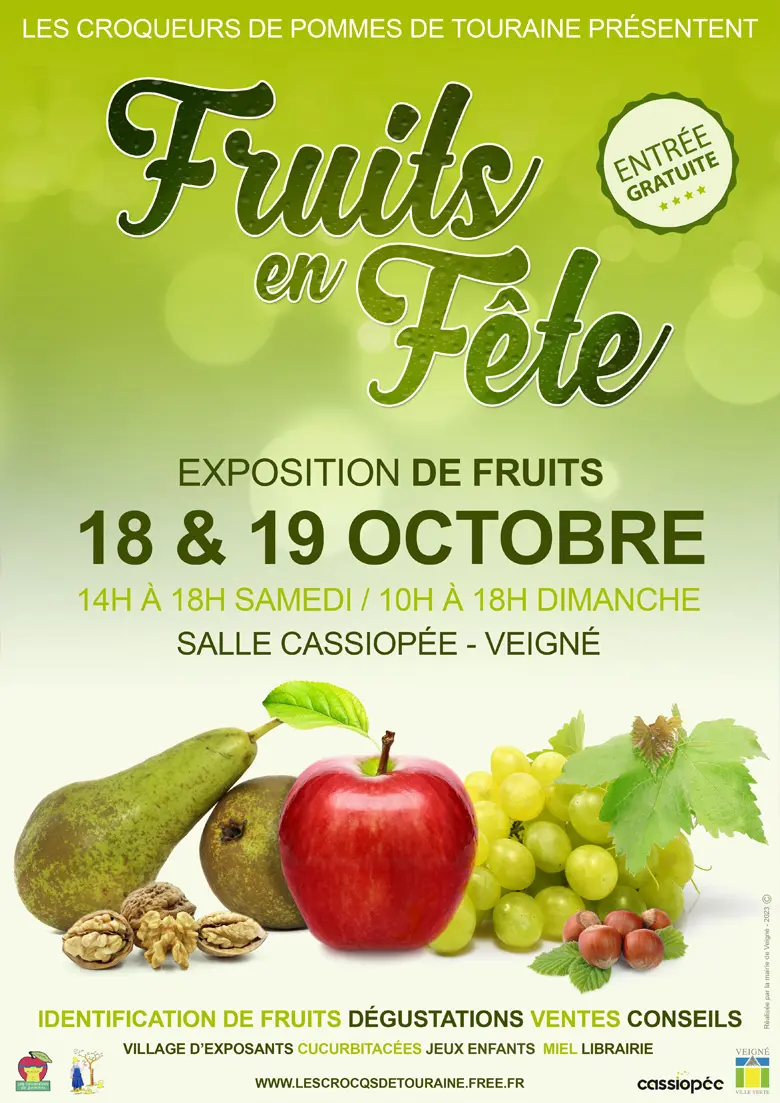 TVI - 18 et 19.10 - Veigné - Fruits en fête