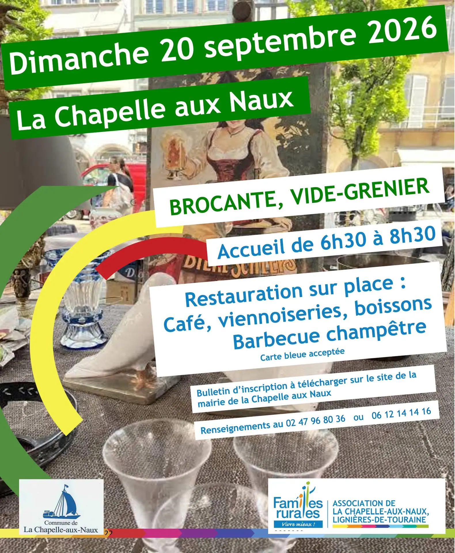TVI - 20.09 - La Chapelle aux Naux - Brocante