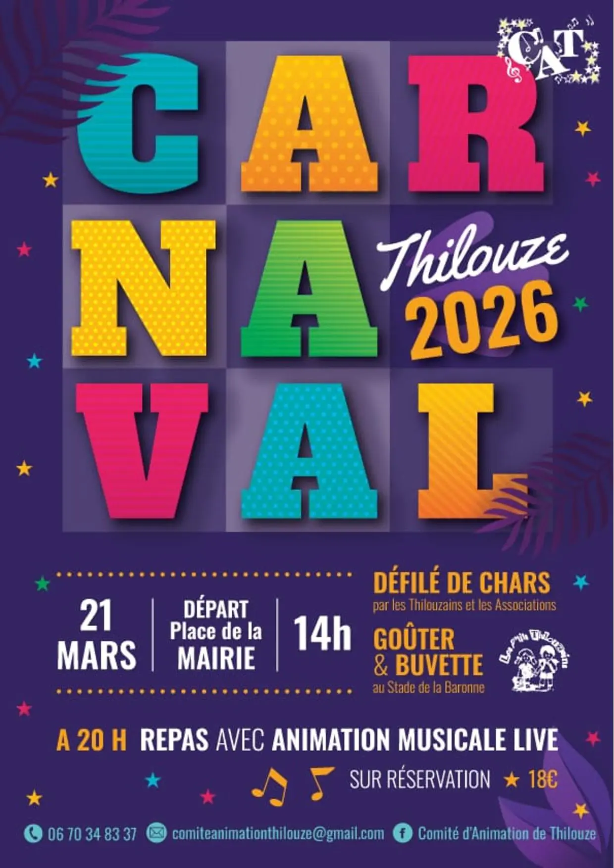 TVI - 21.03 - Thilouze - Carnaval