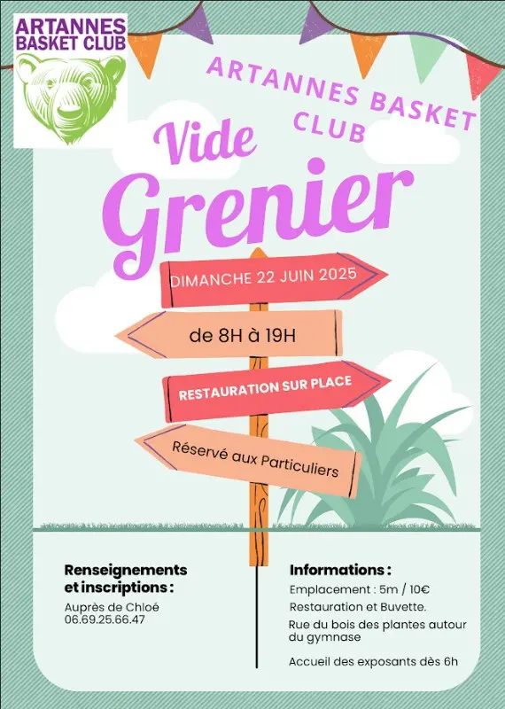 TVI - 22.06 Vide grenier artannes