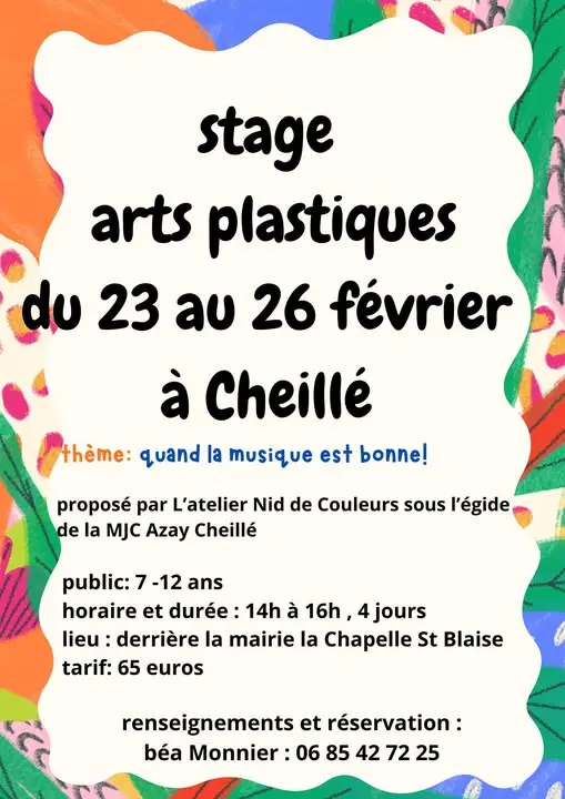 TVI - 23-26.02 - Saché - Stage Arts Plastiques