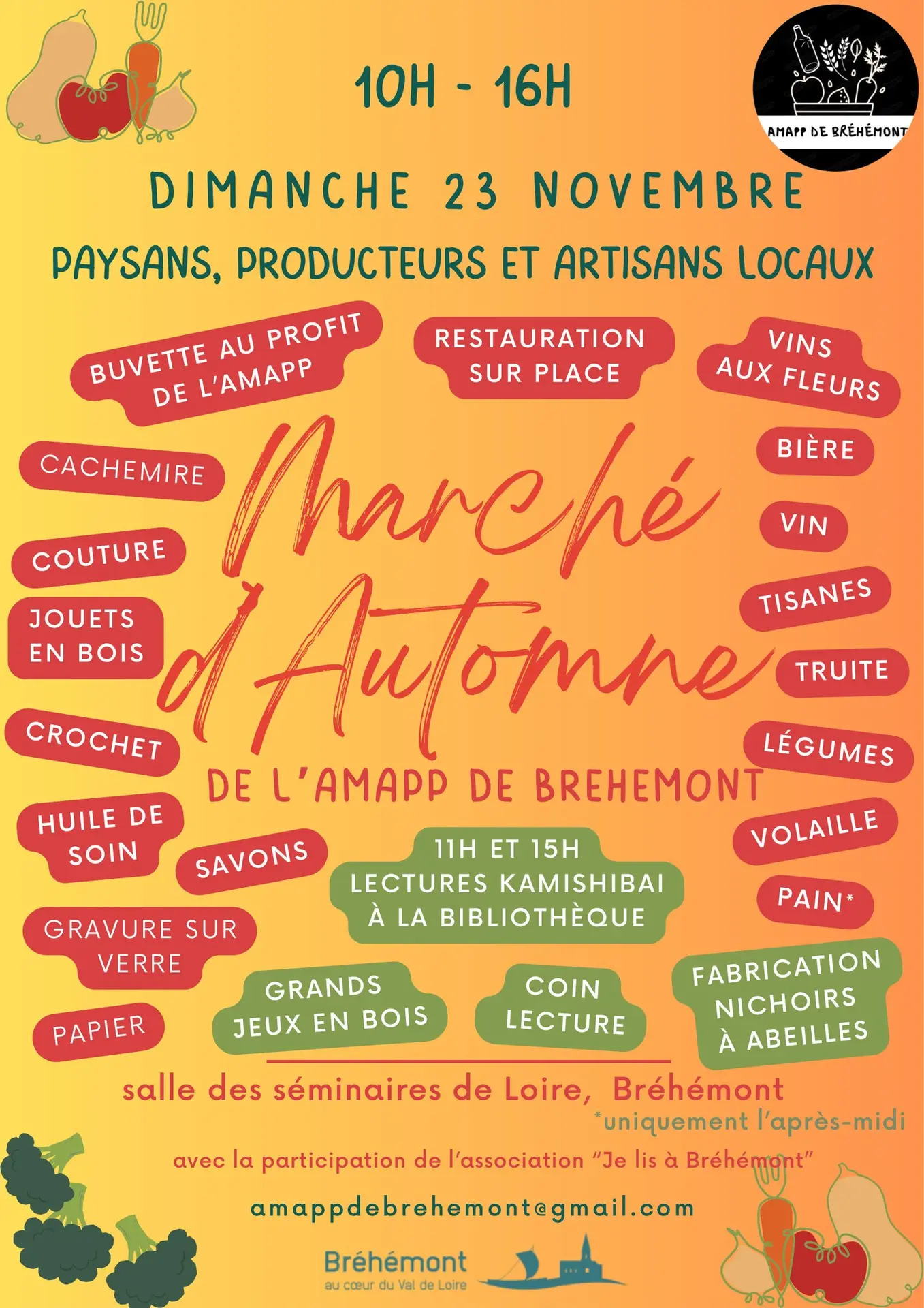 TVI - 23.11 - Bréhémont Marché d'Automne