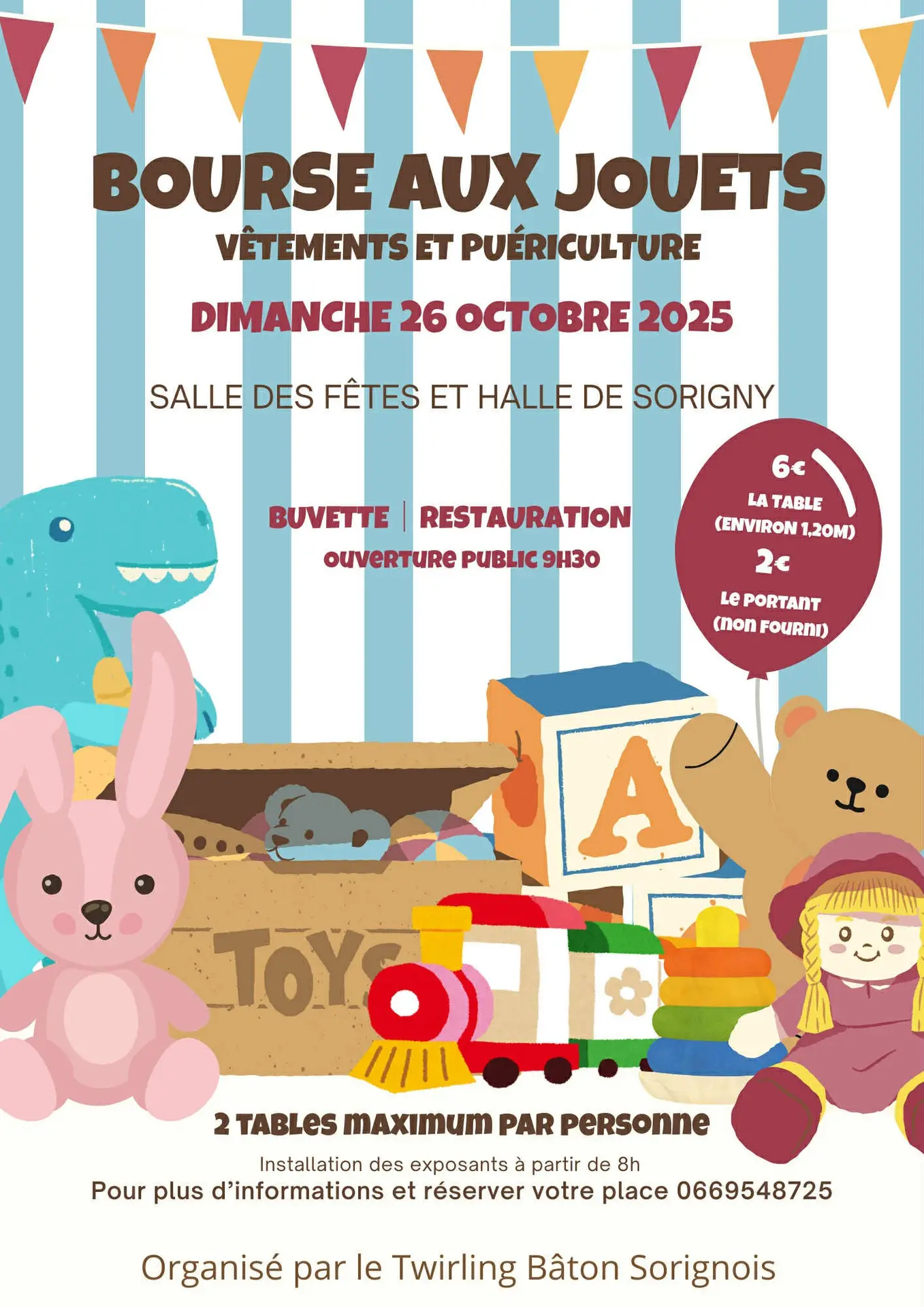 TVI - 26.10 - Sorigny - Bourse aux jouets