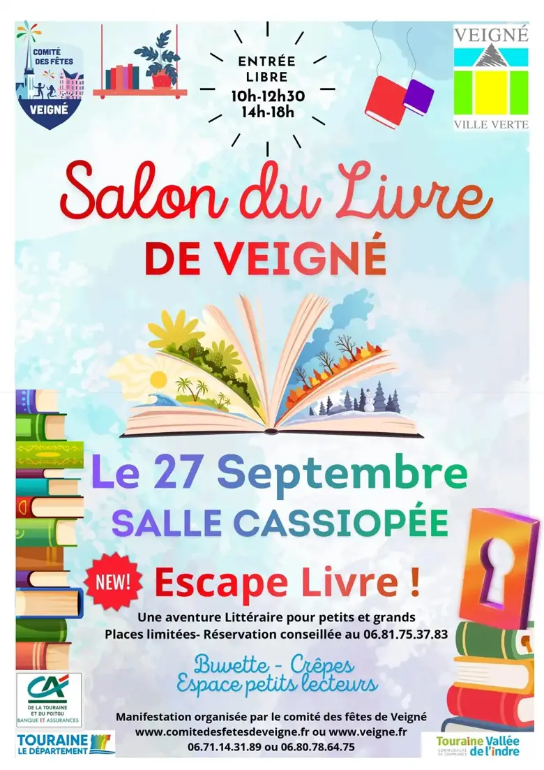 TVI - 27.09 - Veigné - Salon du livre
