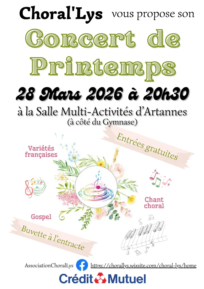 TVI - 28.03 - Artannes - Concert de Printemps