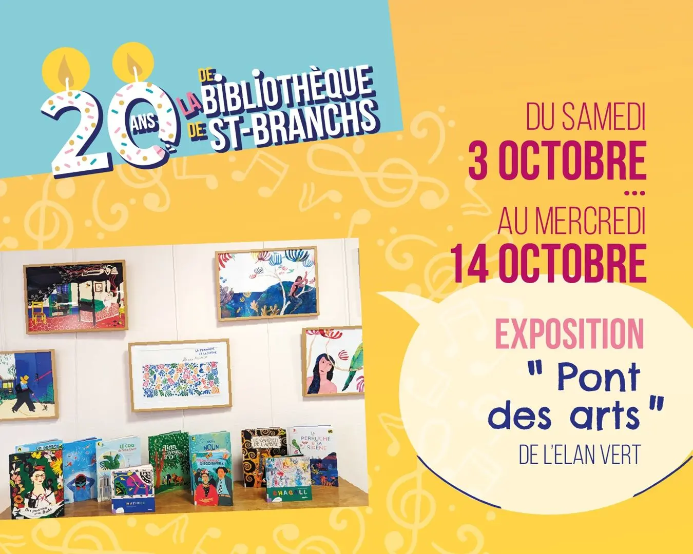 TVI - 3-14.10 - Saint-Branchs - Expo Pont des Arts