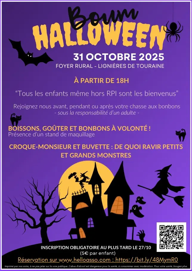 TVI - 31.10 - Lignières - Boum d'halloween