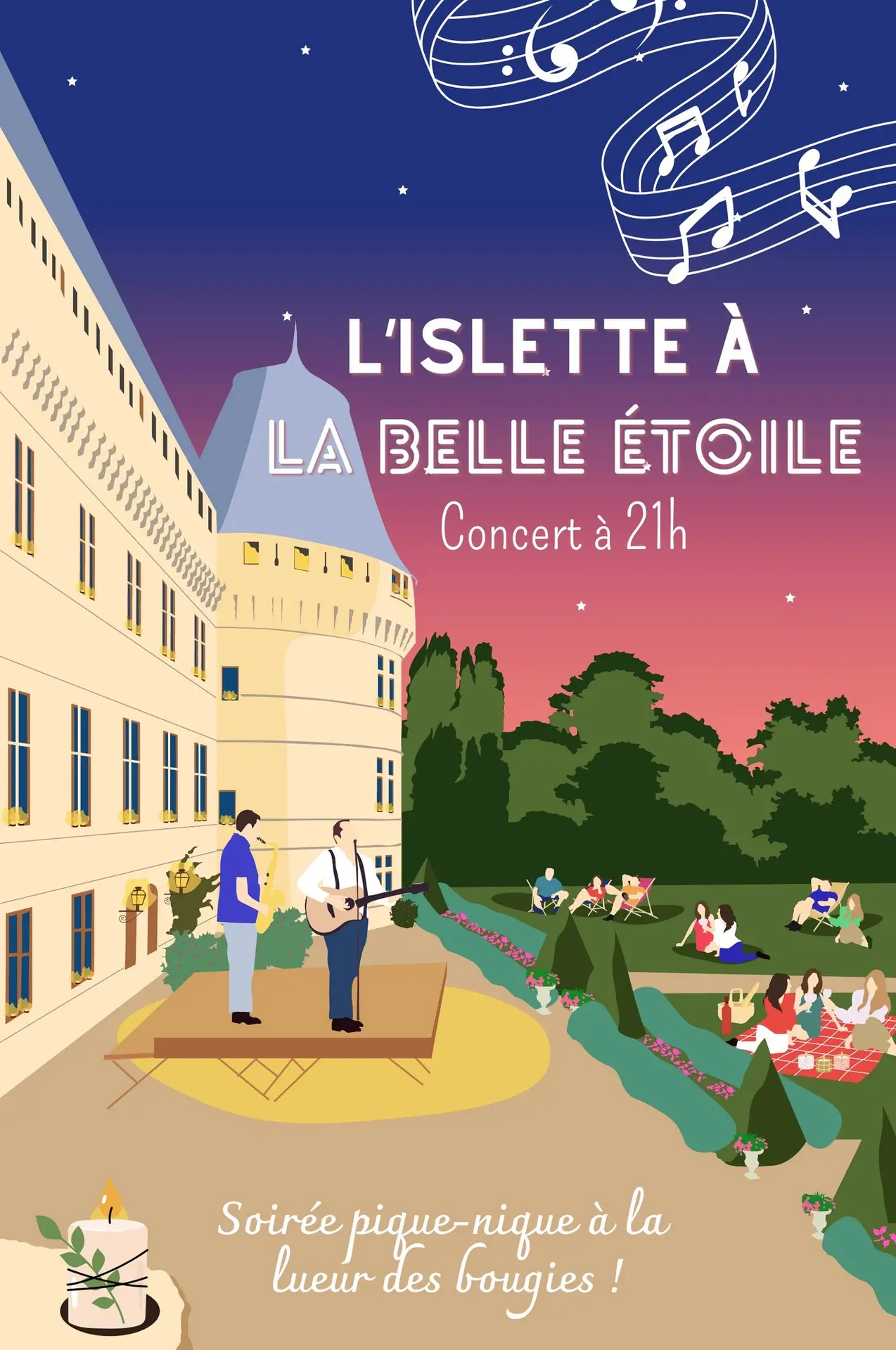 TVI - L'Islette à la Belle étoile