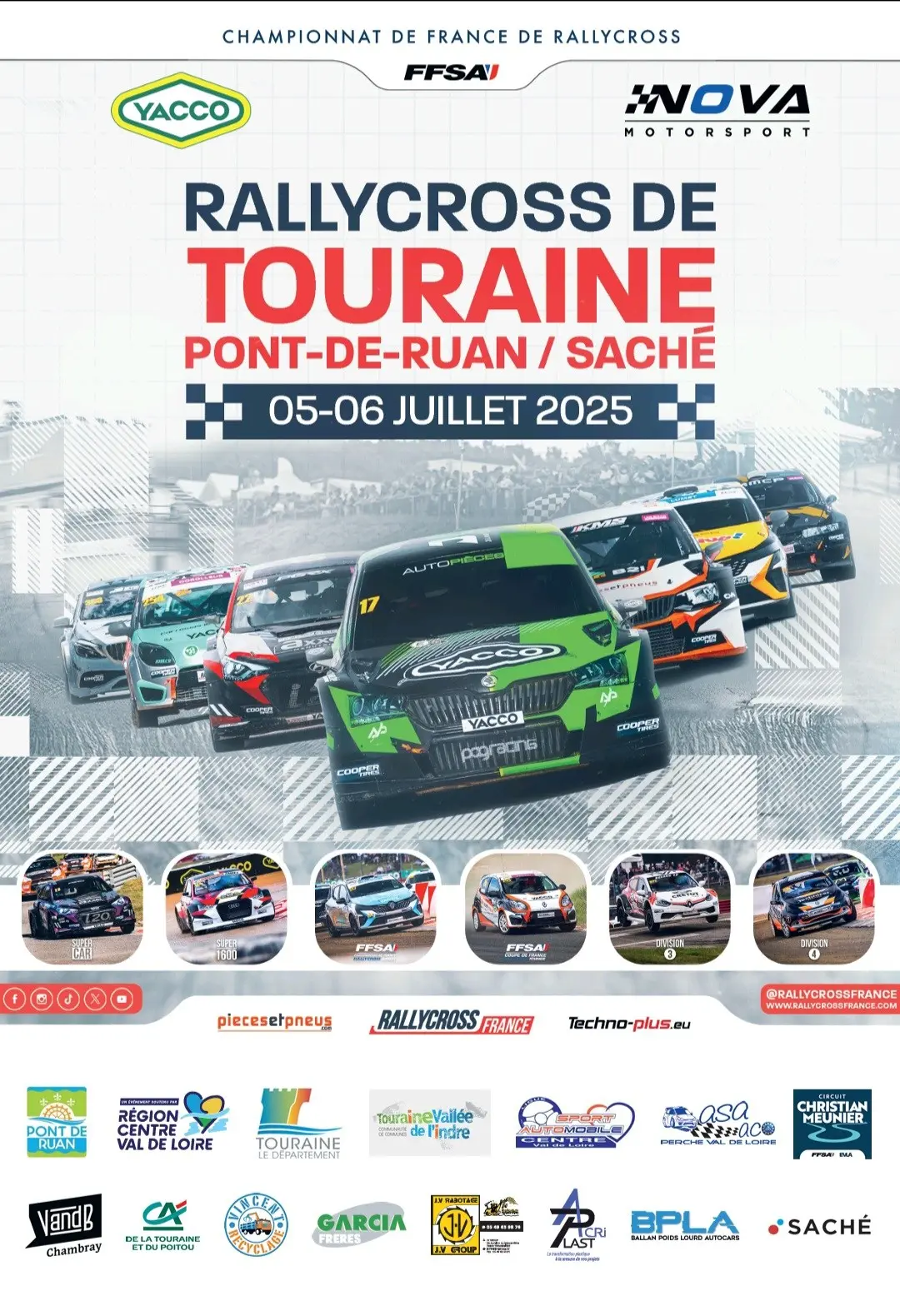 TVI -05 et 06.07 Saché Pont de Ruan Rallye Cross