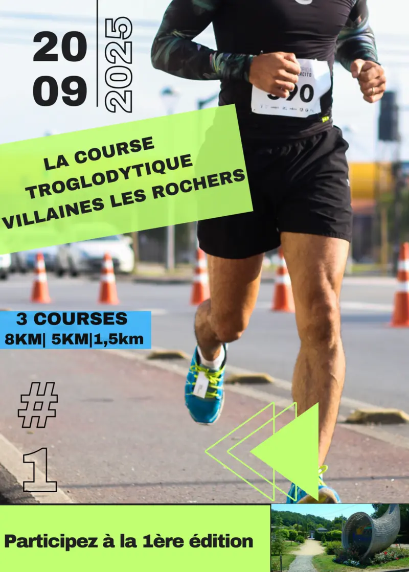 TVI 20.09 course troglodytique villaines les rochers