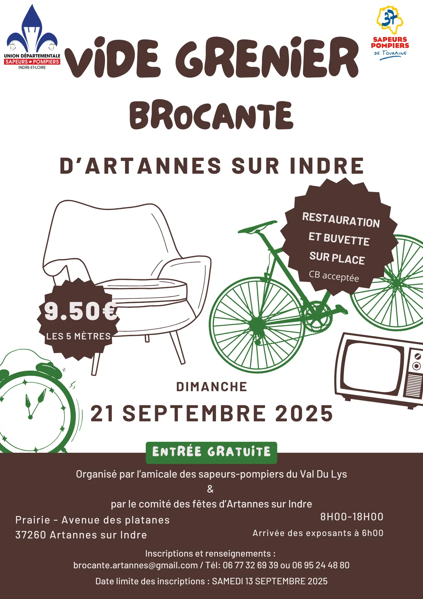TVI 21.09 Vide grenier Artannes
