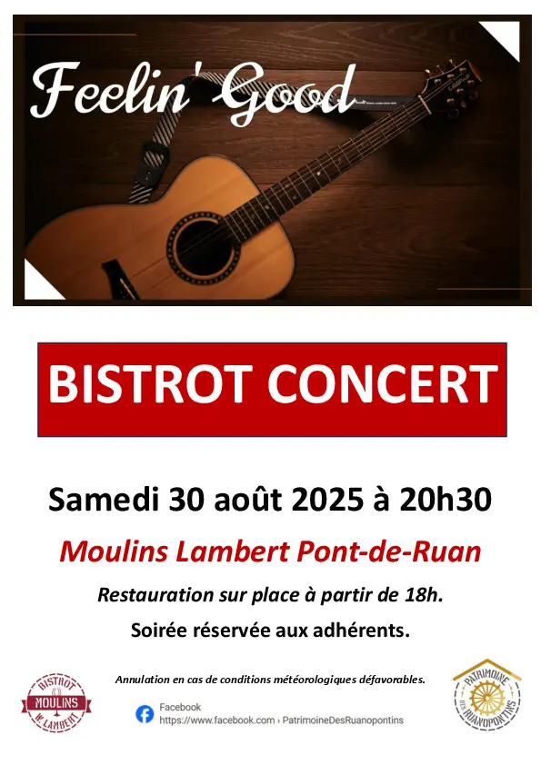 TVV - 30.08 - Pont de Ruan Bistrot concert