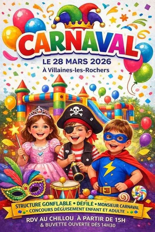 TVi - 28.03 Villaines-les-Rochers - Carnaval