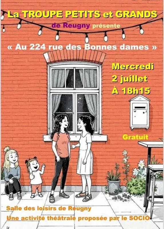 Théâtre à Reugny