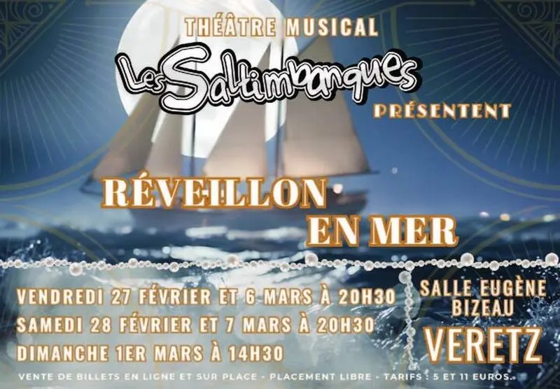 Représentations théâtrales Les Saltimbanques à Véretz