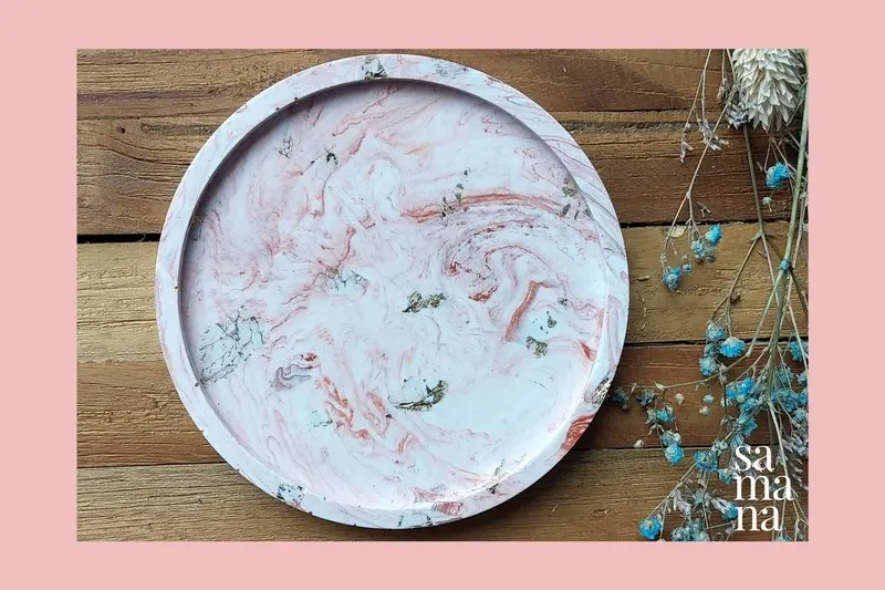 VIDE POCHE ROND MARBRE 1