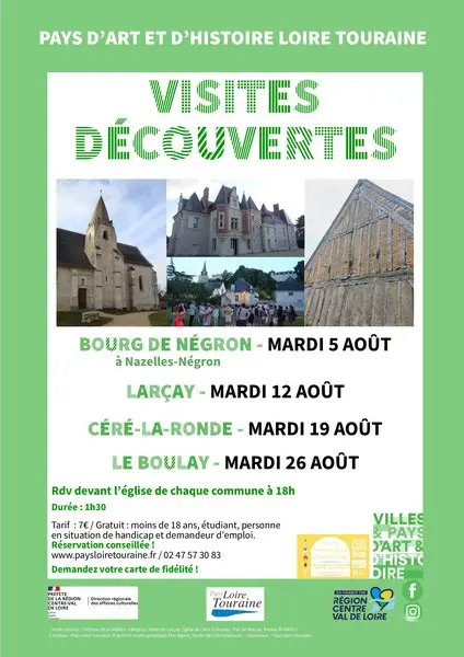 Visites découvertes  août 2025 PAH LT