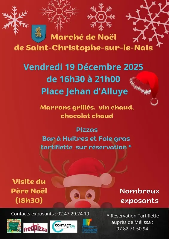 affiche 2025 noel