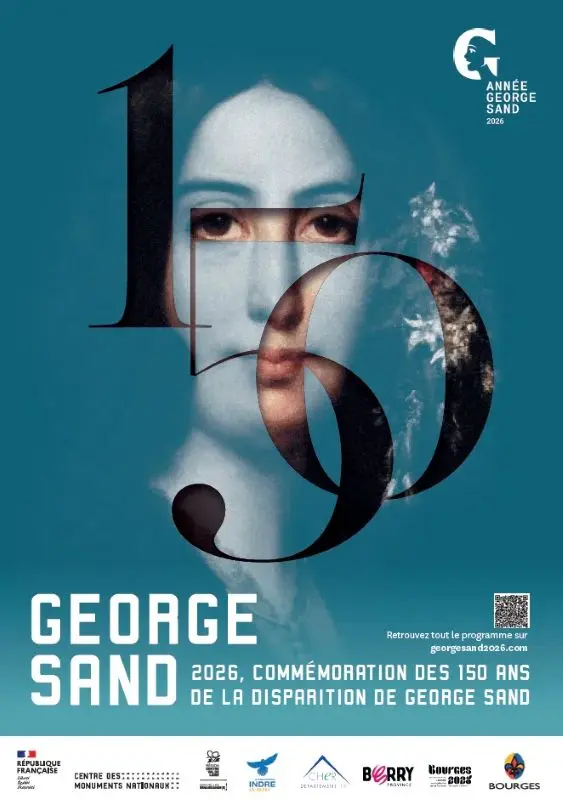 Affiche 150 ans George Sand