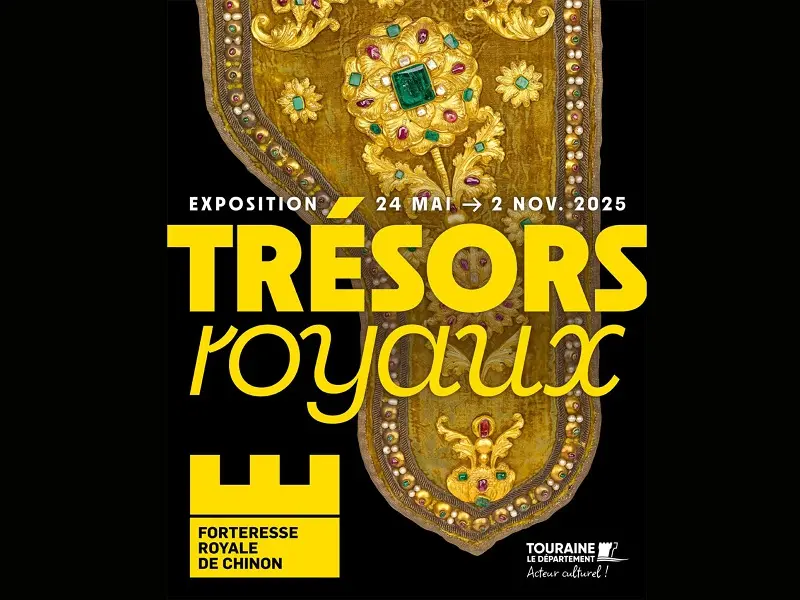Affiche de l'exposition Trésors Royaux