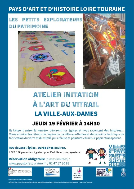 atelier vitrail LVD février 2026